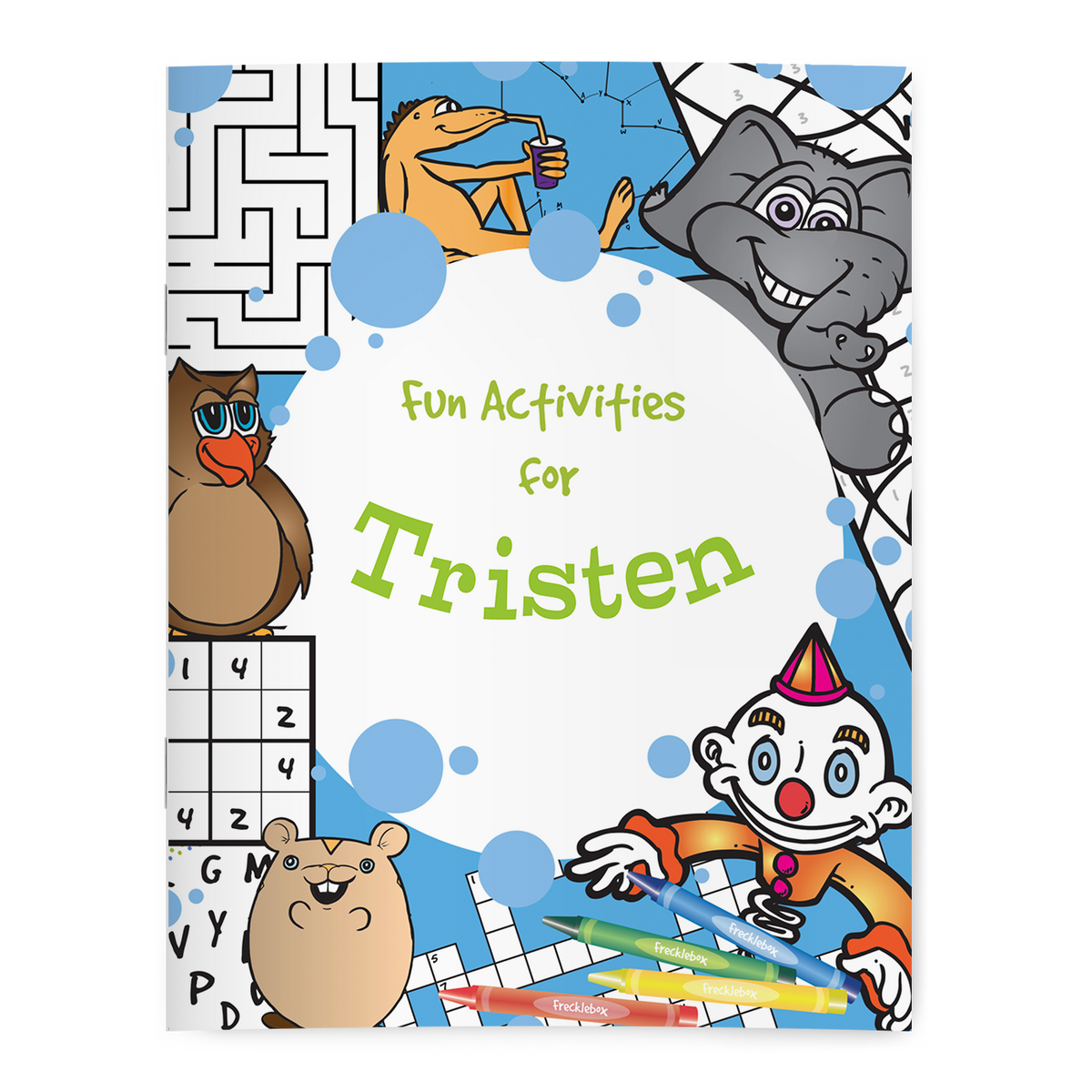 Personalized Activity Coloring Book