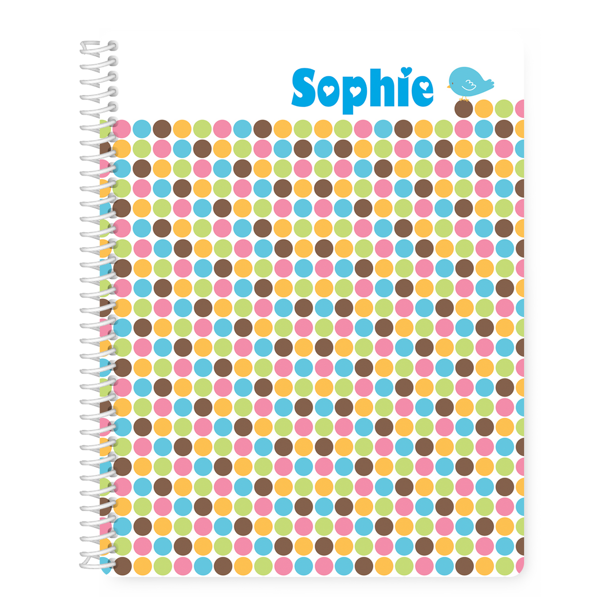 Personalized Cutie Birds Sketchbook