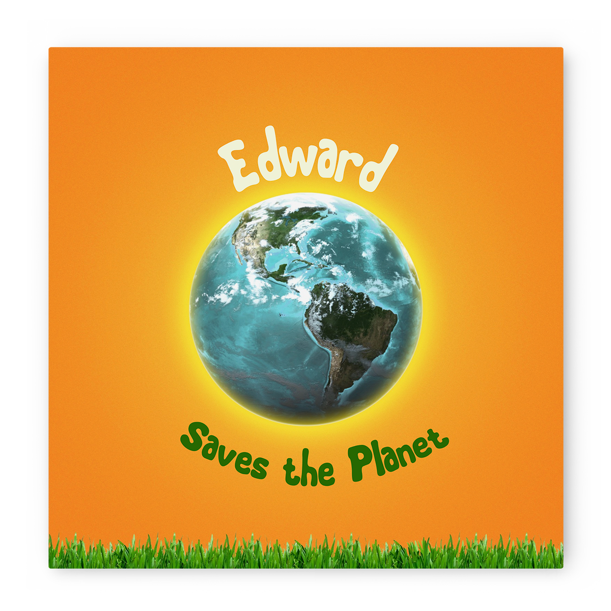 Personalized Saves the Planed softcover book
