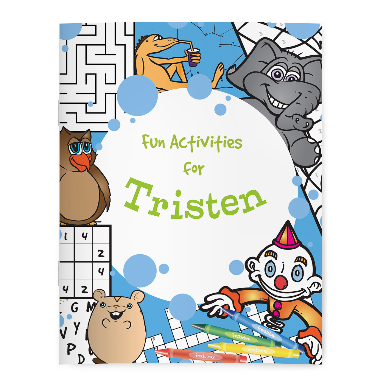 Personalized Activity Coloring Book