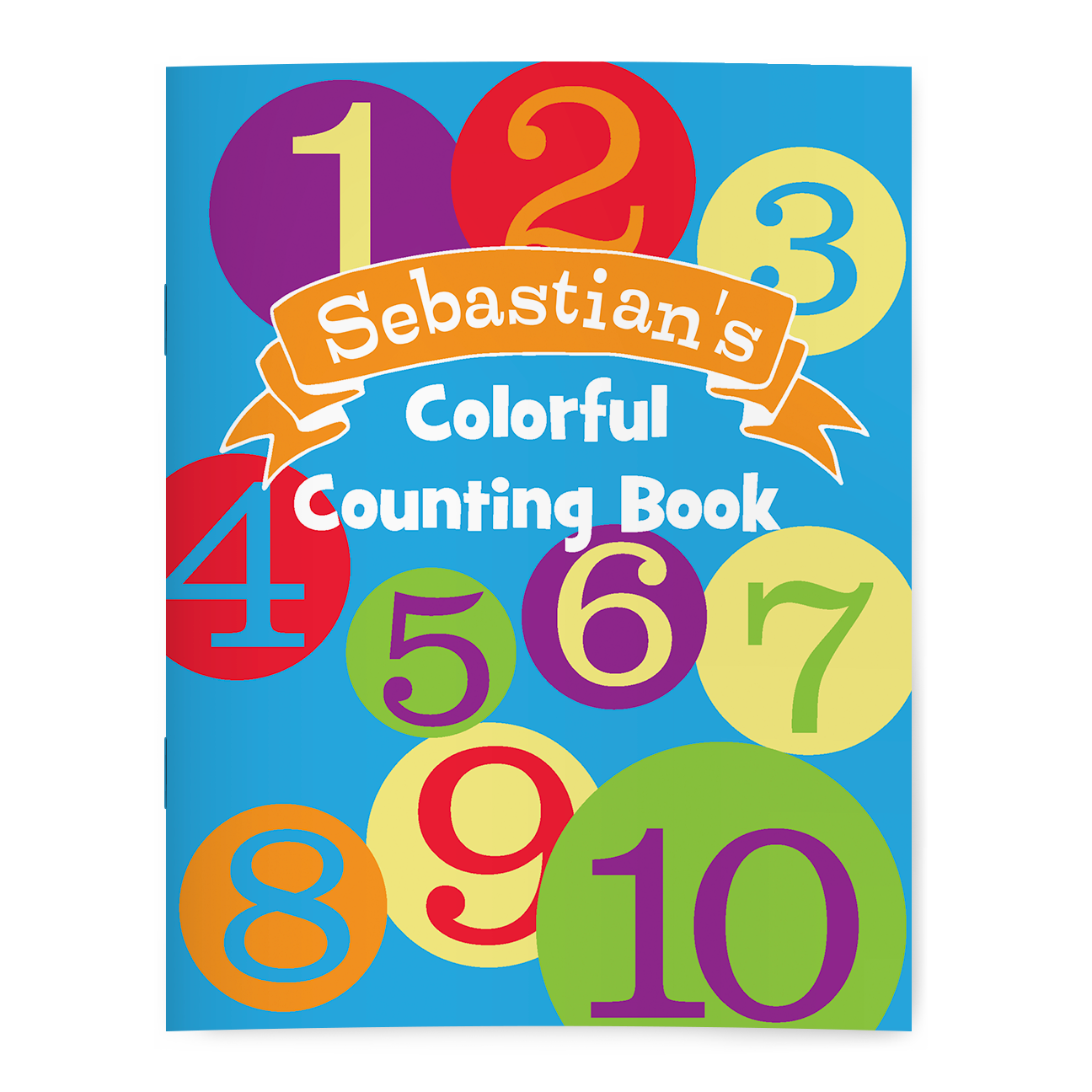 Personalized Coloring Counting Coloring Book