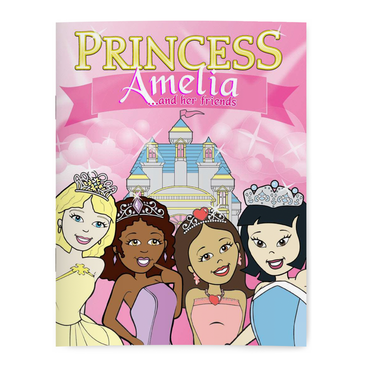 Personalized Princess coloring book