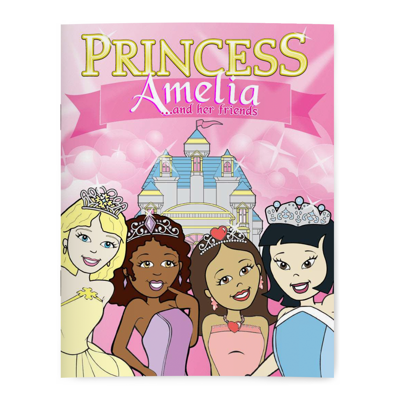 Personalized Princess coloring book