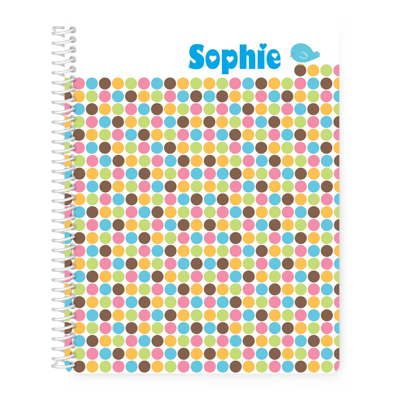 Personalized Cutie Birds Sketchbook