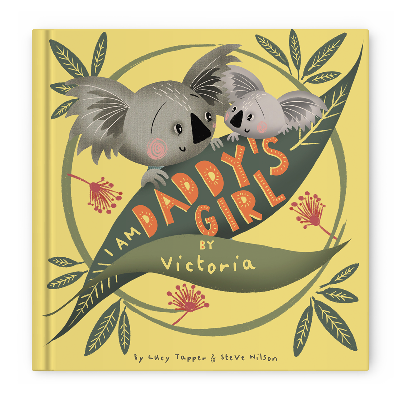 Personalized Daddy's girl Book hardtcover book