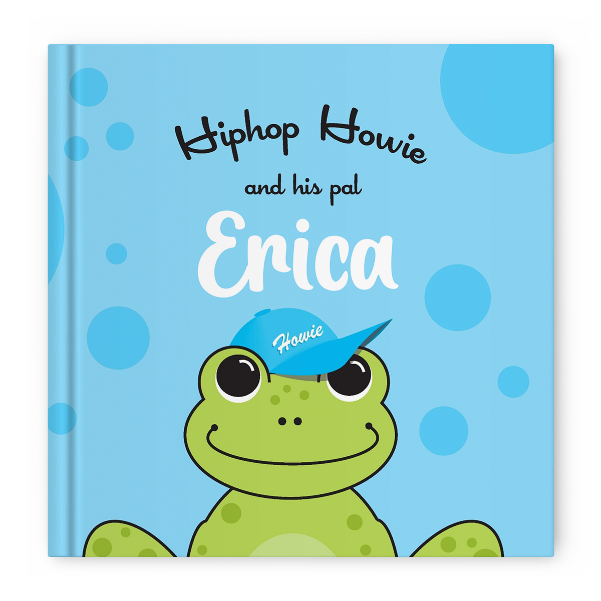 Personalized HiphopHowie Hardcover book