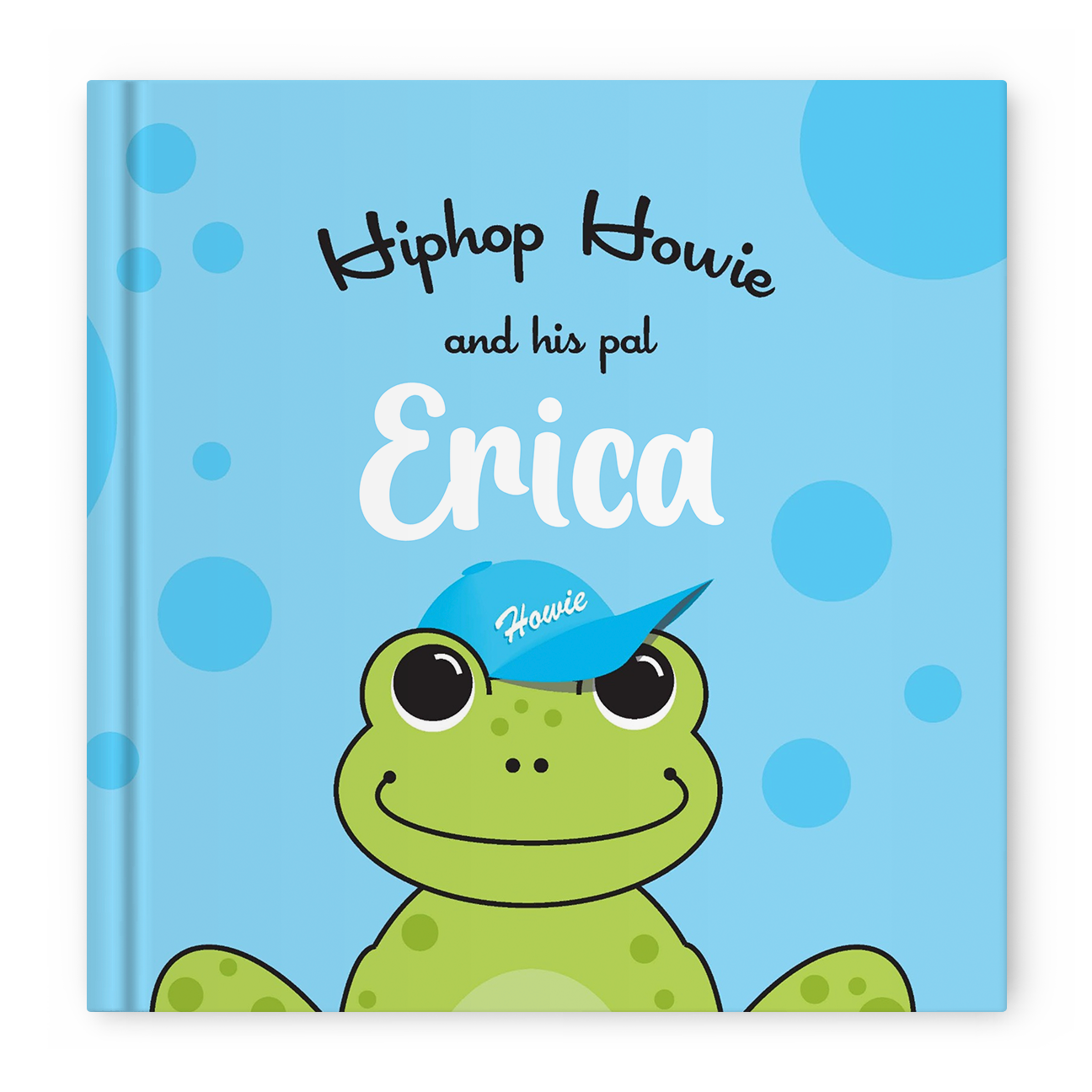 Personalized HiphopHowie Hardcover book