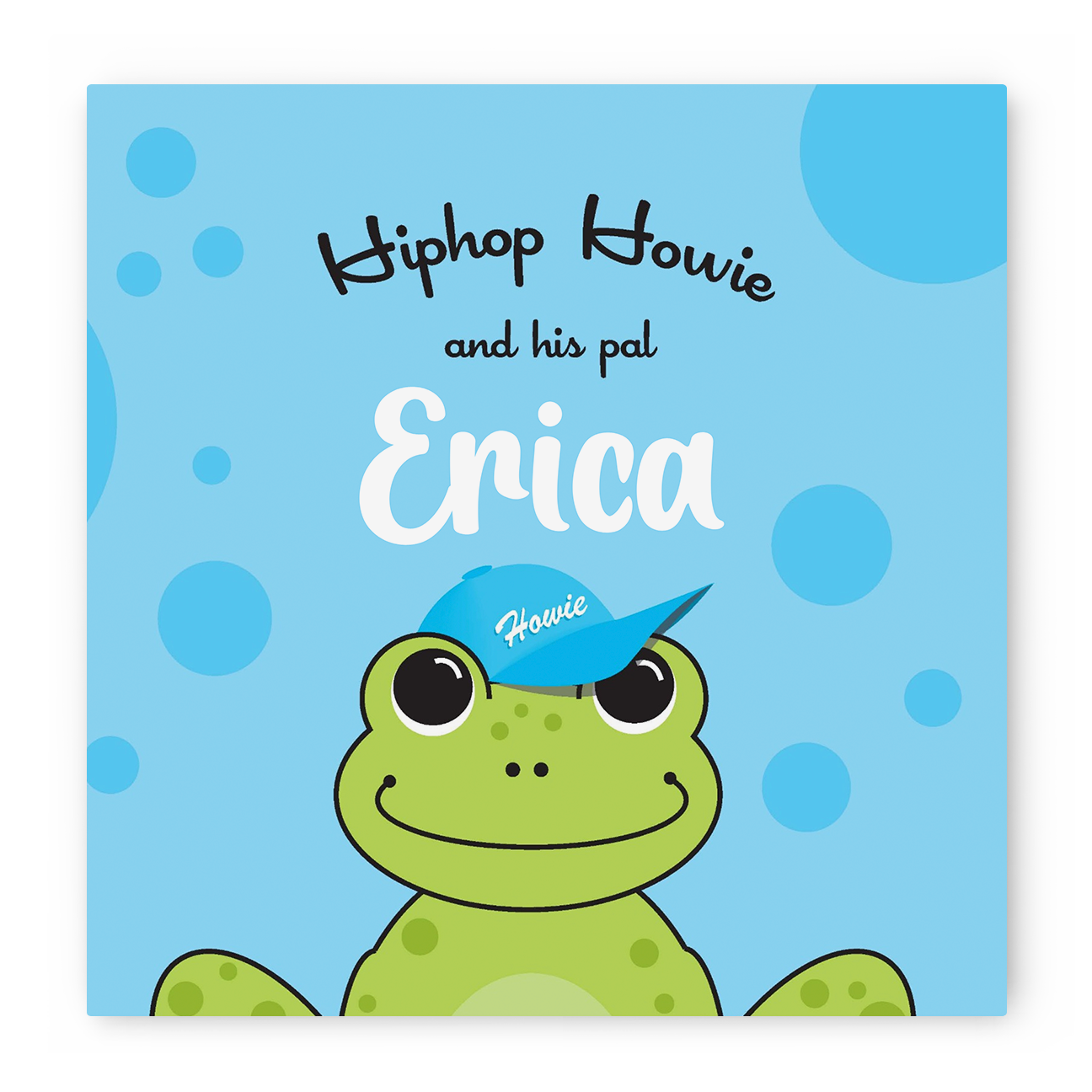 Personalized HiphopHowie softcover book