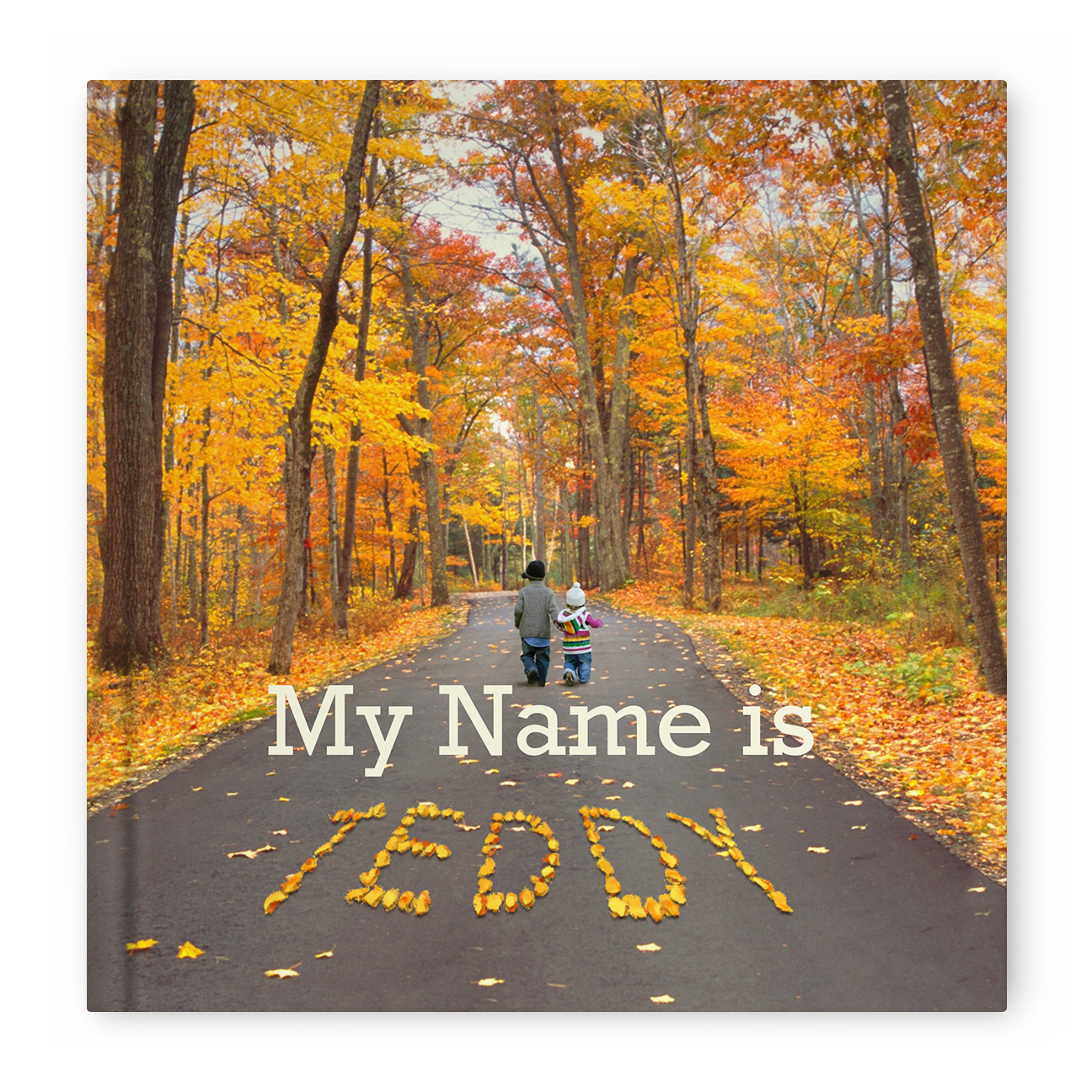 Personalized My Name IS hardcover book
