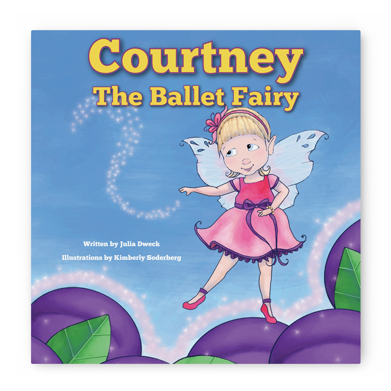 Personalized ballet fairy softcover book