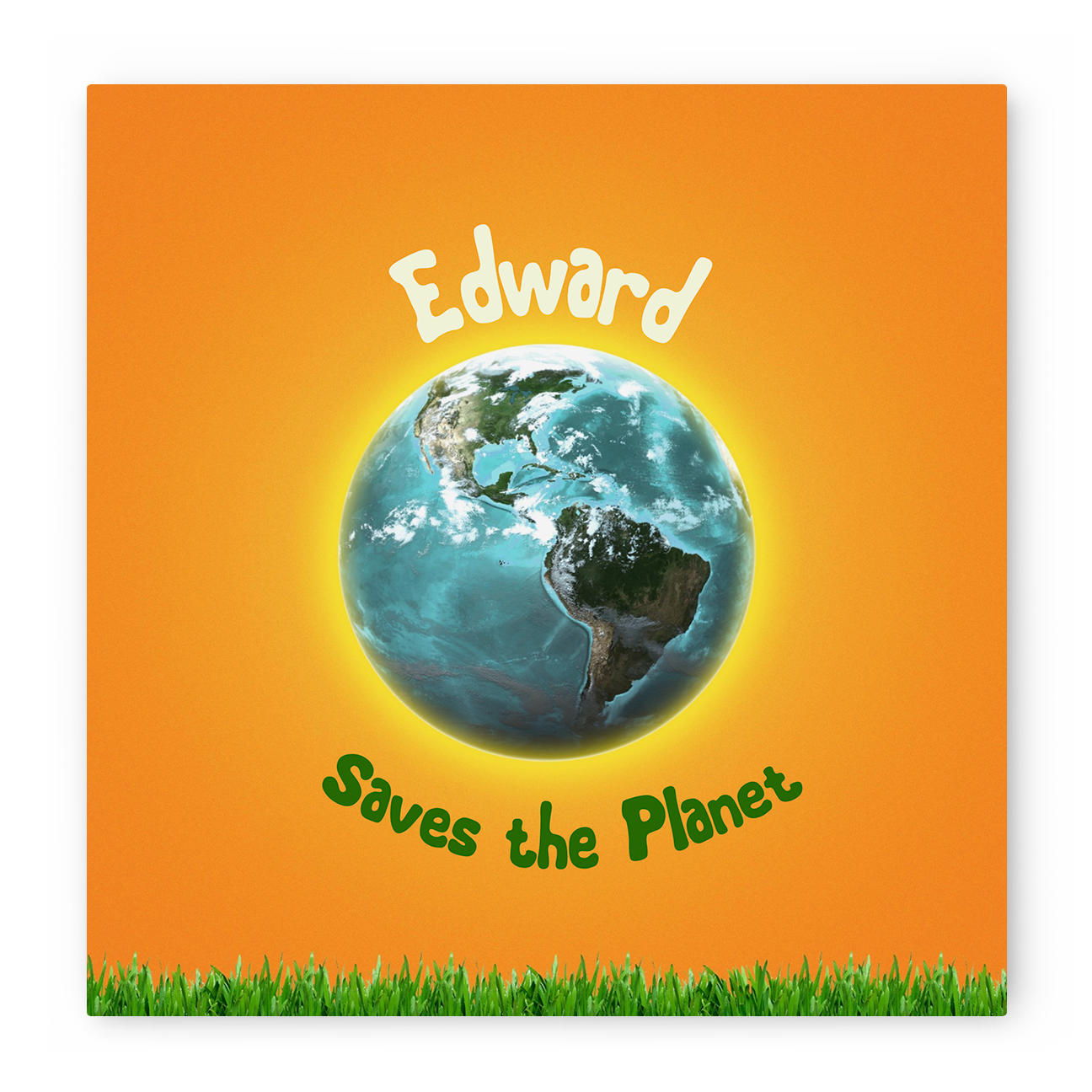 Personalized Saves the Planed softcover book