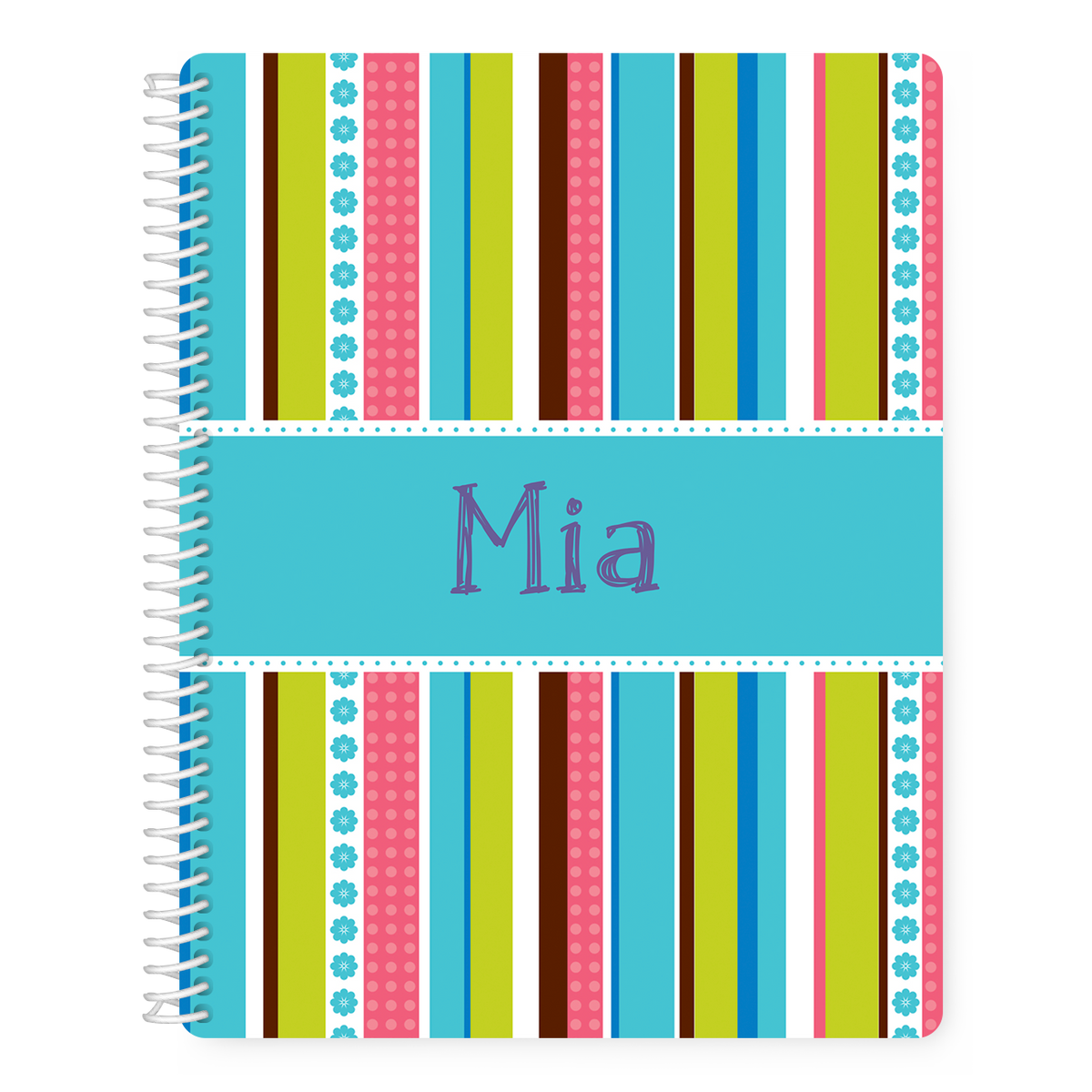 Personalized Santa Cruz Sketchbook and Notebook