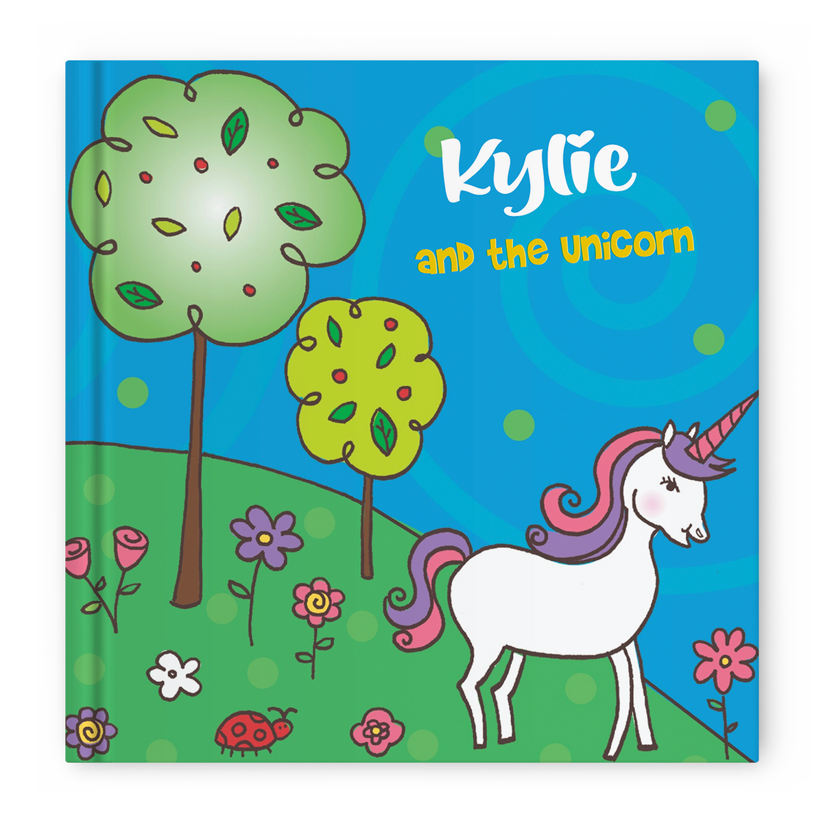 Personalized unicorn hardcover storybook