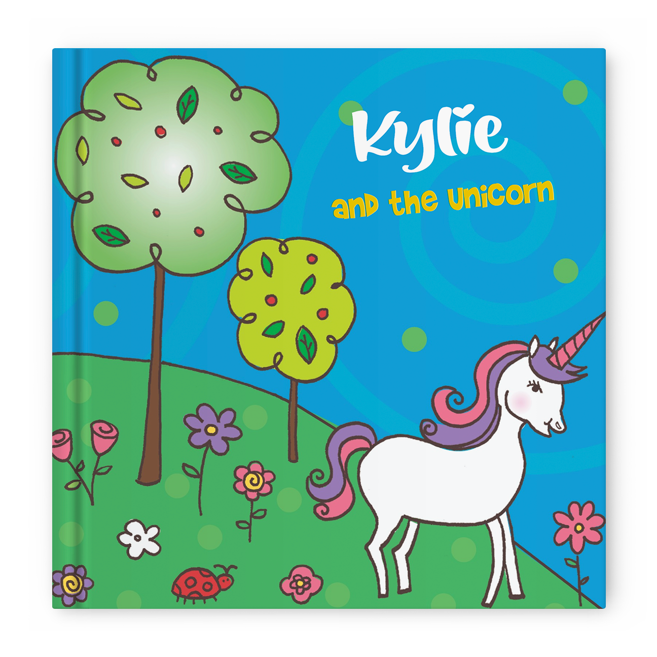 Personalized unicorn hardcover storybook