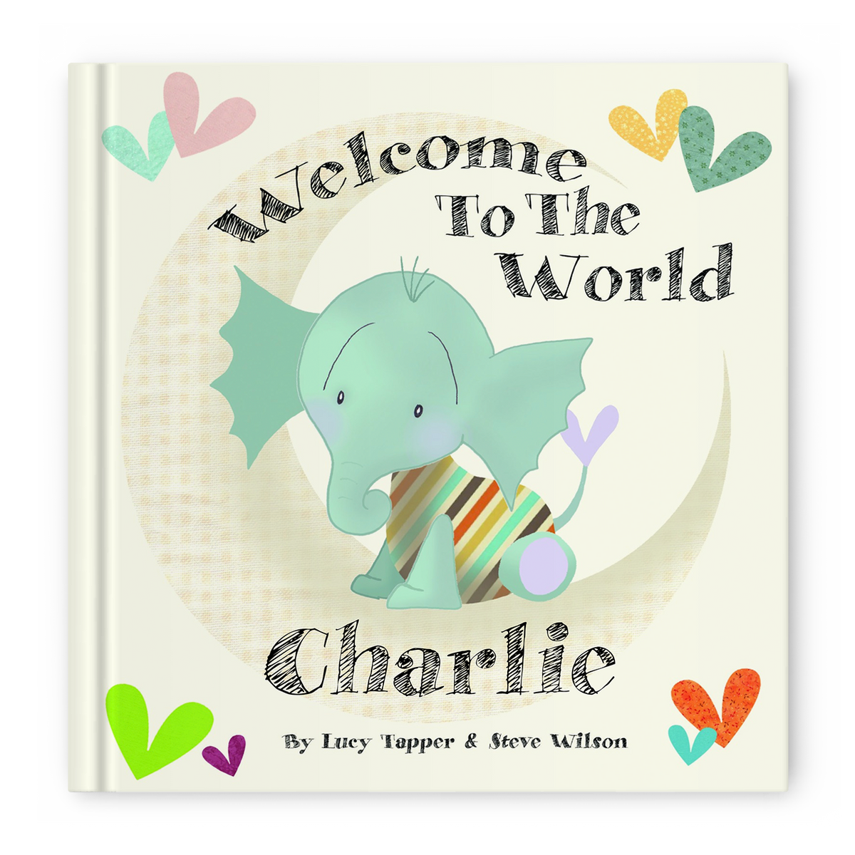 Personalized welcome to the work hardcover book