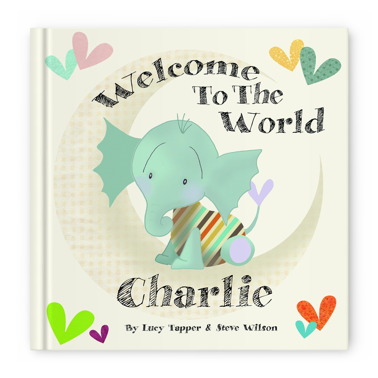 Personalized welcome to the work hardcover book